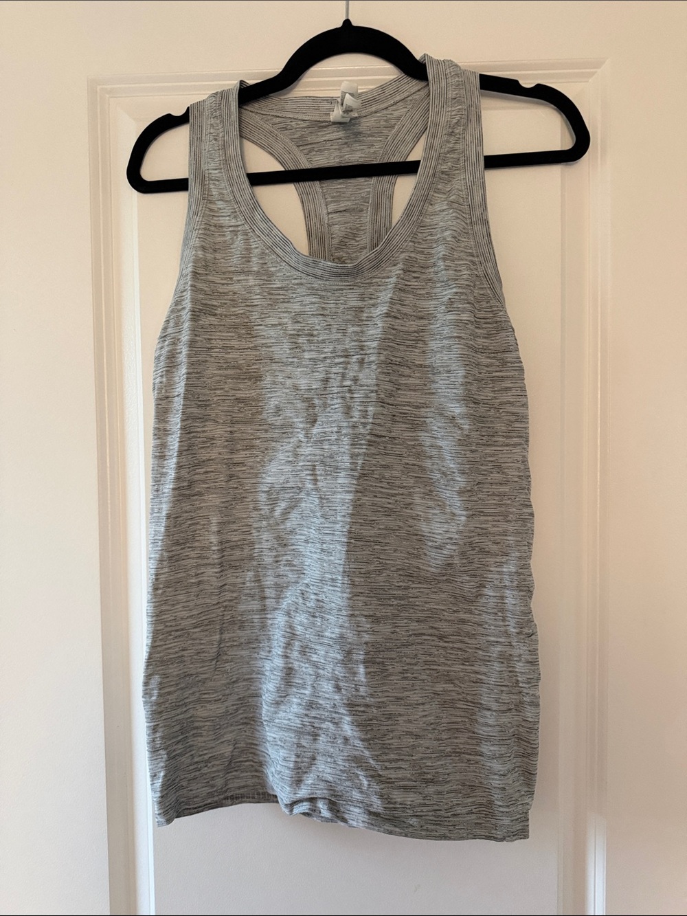 Athleta Heather Gray Racerback Tank Top